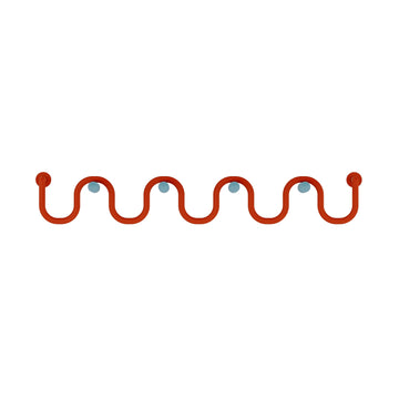 Wave Askılık Kırmızı