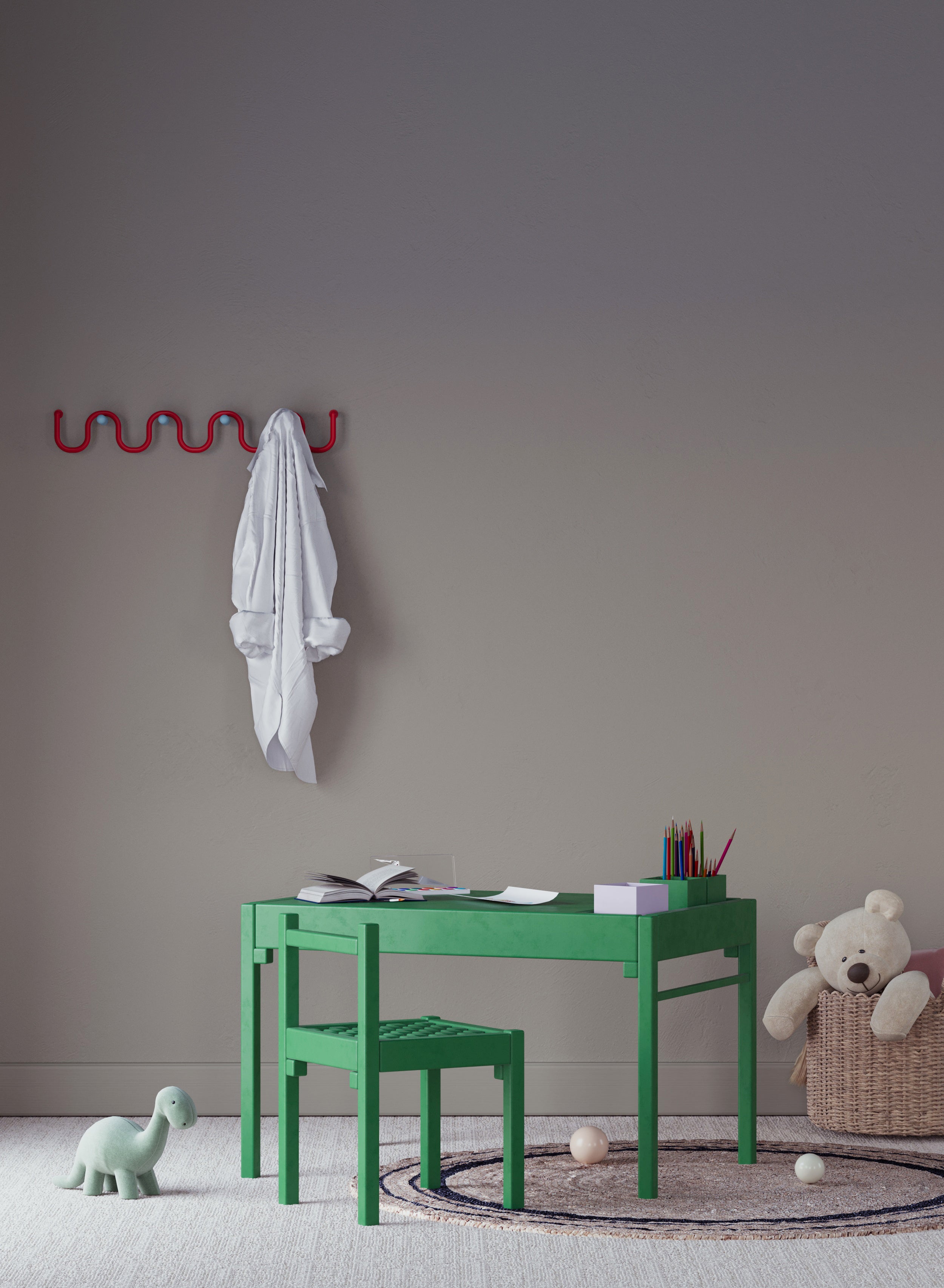 Flexa Masa Mini Yeşil